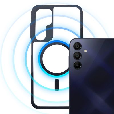 4. Etui 3mk Satin Armor MagCase na Samsung Galaxy A15 5G - przezroczyste