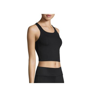 3. Koszulka sportowa CASALL Crop Rib Racerback czarny
