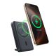 6. Powerbank Baseus Nomos 10000mAh 45W Qi2 z podstawką kompatybilny z MagSafe z wbudowanym kablem USB-C - czarny