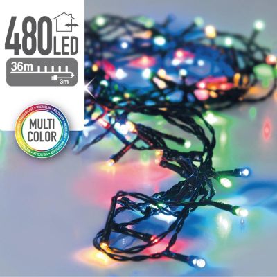 2. LAMPKI CHOINKOWE ŁAŃCUCH ŚWIETLNY 480 LED MULTIKOLOR