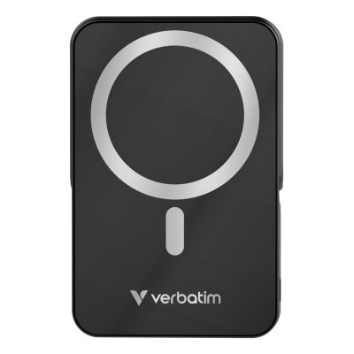 2. Verbatim Charge 'n' Go Magnetic Wireless Litowo-polimerowy (LiPo) 10000 mAh Bezprzewodowe ładowanie Czarny