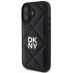 2. Etui DKNY Quilted Stack Logo na iPhone 16 - czarne