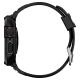 4. Etui z paskiem Spigen Rugged Armor Pro na Apple Watch 4 / 5 / 6 / 7 / 8 / SE (44/45 mm) - czarne