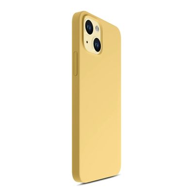 7. Etui 3mk Hardy Silicone MagCase na iPhone 15 Plus - zółte