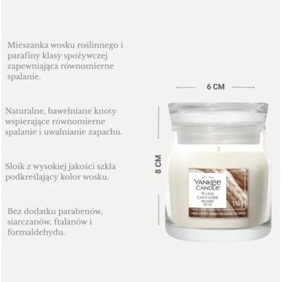 3. Świeca mała WARM CASHMERE YANKEE