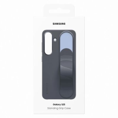 6. Etui silikonowe Samsung Standing Grip Case EF-GS931CBEGWW z uchwytem / podstawką do Samsung Galaxy S25 - czarne