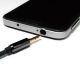 3. Wozinsky kabel AUX kątowy (męski-męski) kabel mini jack 2 m czarny