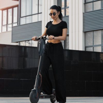 11. Wozinsky wodoodporna torba na kierownicę hulajnogi torba na hulajnogę 2 l czarna (WSB3BK)