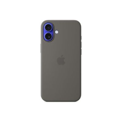 6. Etui Apple z MagSafe | Jabłko | iPhone 16 Plus | Silikon | Kamienny szary