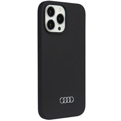 2. Etui Audi Silicone Case na iPhone 13 Pro Max - czarne