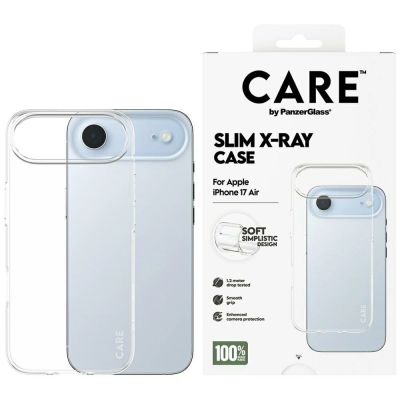 Etui CARE by PanzerGlass Fashionable X-Ray Soft Basic na iPhone Air - przezroczyste