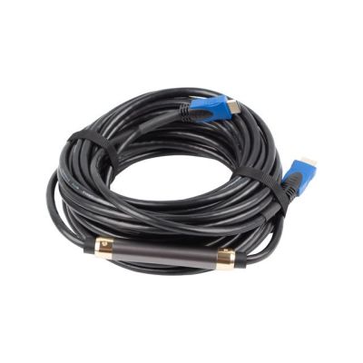 8. Kabel Lanberg CA-HDMI-20CU-0150-BK (HDMI M - HDMI M; 15m; kolor czarny)