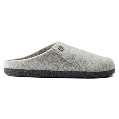 6. Kapcie męskie/damskie Birkenstock Zermatt Cozy Home Light Gray z wełnianego filcu regular szerokie (1015080)