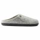 6. Kapcie męskie/damskie Birkenstock Zermatt Cozy Home Light Gray z wełnianego filcu regular szerokie (1015080)