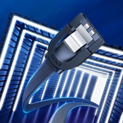 4. UGREEN kabel SATA 3.0 0.5m czarny (US217)