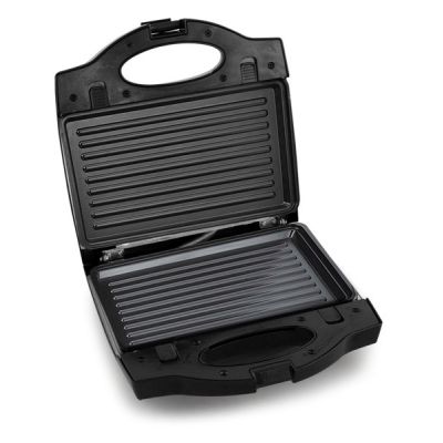 7. Opiekacz do kanapek Esperanza Muffuletta EKT005 (700W; kolor czarny, kolor inox)