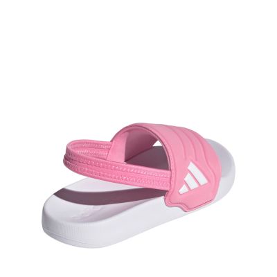3. Klapki dla dzieci adidas Adilette Estrap 2.0 C różowe HQ9201