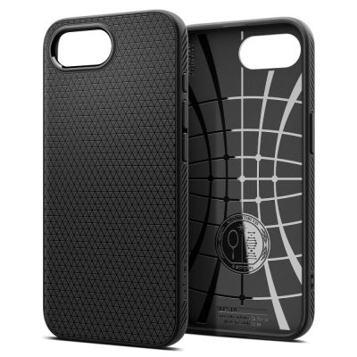 2. Etui Spigen Liquid Air na iPhone 16e / 17e - czarny mat