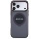 3. Etui Mercedes AMG IML Transparent Bicolor Block MagSafe na iPhone 18 Pro Max / 17 Pro Max - czarno-burgundowe