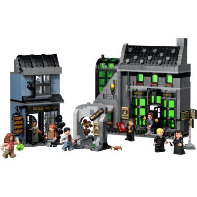 3. LEGO Harry Potter 76471 - Magiczne sklepy na ulicy Śmiertelnego Nokturnu