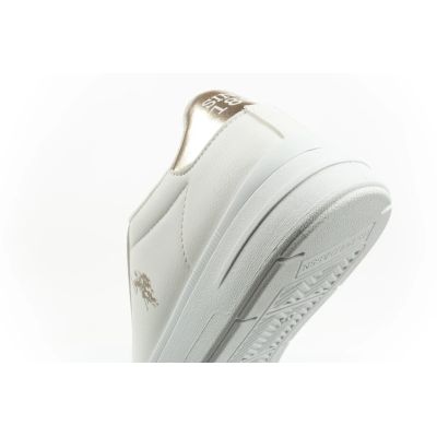 7. U.S Polo Assn buty sportowe sneakersy damskie modne wygodne białe