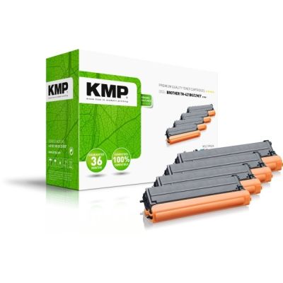 2. KMP MULTIPACK B-T98V kaseta z tonerem 4 szt. Zamiennik Czarny, Cyjan, Purpurowy, Żółty
