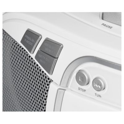 13. Radioodtwarzacz JVC RC-E451W Boombox white