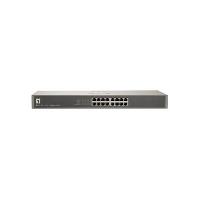 3. LevelOne FSW-1650 przełącznik sieciowy Nie zarządzany Fast Ethernet (10/100) Szary