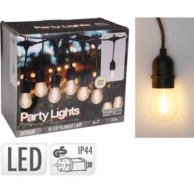 34. GIRLANDA OGRODOWA PARTY LIGHT 20LED