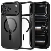 Etui Tech-Protect Magmat Magsafe CC na iPhone 17 Pro / 18 Pro - przezroczysto-czarne