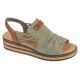 Rieker Sandals 62962-52 Szare 36