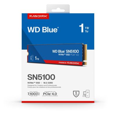 6. WD Blue SN5100 1TB PCIe M2 WDS100T5B0E