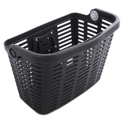 6. Kosz rowerowy Wozinsky WKR-PK na kierownicę plastikowy - czarny
