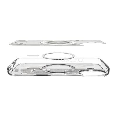 7. Etui Spigen Ultra Hybrid MagSafe na iPhone 17 Zero One - białe
