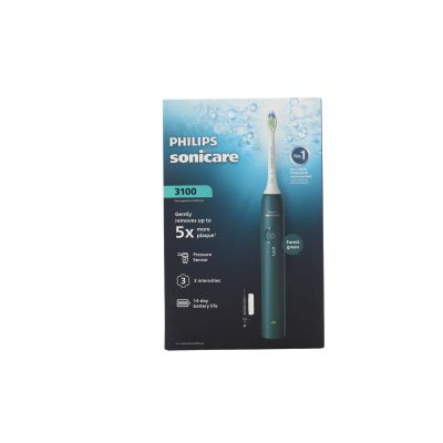 3. Philips HX4033/26 Sonicare 3100 elektrische Zahnb?rste, dunkelgr?n