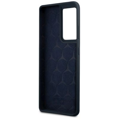 7. Etui Mercedes Silicone Line na Samsung Galaxy S21 Ultra - niebieskie