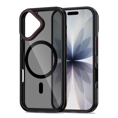2. Etui Tech-Protect MagHybrid MagSafe na iPhone 17 - czarno-czerwone