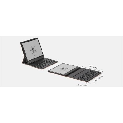 10. Etui magnetyczne Onyx Note Air 5 C brown z klawiaturą