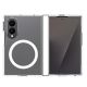 4. Etui Dux Ducis Clin Mag na Samsung Galaxy Z Fold 8 Wide kompatybilne z MagSafe - przezroczyste