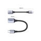17. Ugreen kabel adapter przejściówka OTG USB-C (męski) - USB-A (żeński) 5Gb/s 0.15m czarny (US378)