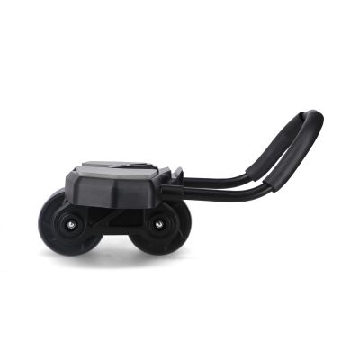 17. KA10 BLACK KÓŁKO ABS AUTOMATYCZNE KOŁO DO ĆWICZEŃ MIĘŚNI BRZUCHA Z PODPARCIEM