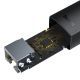 8. Baseus Lite Series zewnętrzna karta sieciowa USB Typ C - RJ-45 1Gbps (1000Mbps) czarny (WKQX000301)