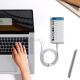 8. Kabel Baseus Superior Series USB-A - USB-C 100W 1,5m - biały