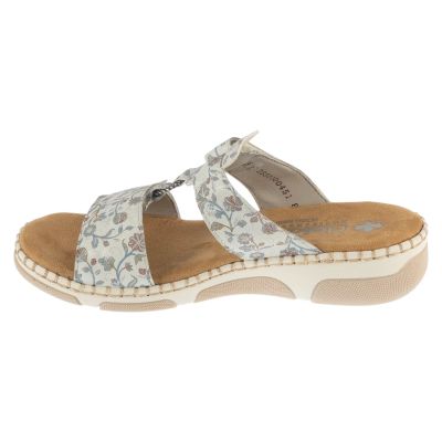 2. Rieker Slides Shoes 66292-90 Białe 36