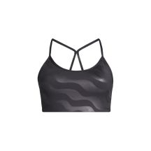 Stanik sportowy CASALL Sleek Strappy Sports Bra Printed kolor czarny