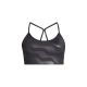 Stanik sportowy CASALL Sleek Strappy Sports Bra Printed kolor czarny