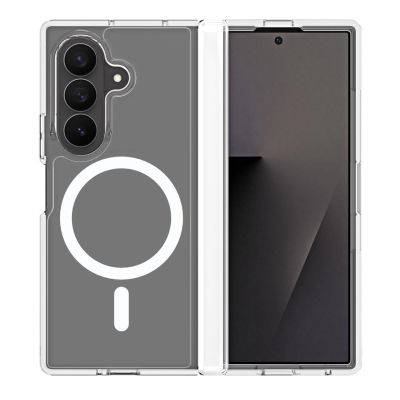 3. Etui Dux Ducis Clin Mag na Samsung Galaxy Z Fold 8 / Z Fold 7 kompatybilne z MagSafe - przezroczyste