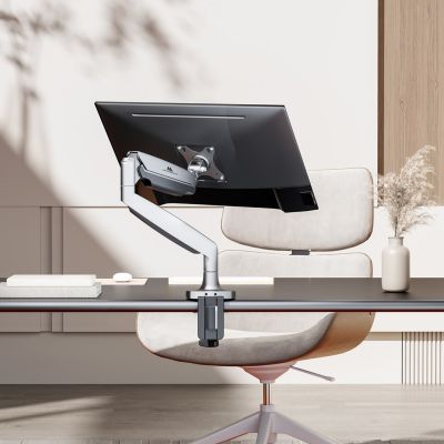 2. Uchwyt do monitora Maclean MC-969, podwójne ramię, ze sprężyną gazową, 17"-45", 16 kg,