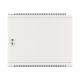 4. LANBERG SZAFA WISZĄCA RACK 19" 9U 600X600 DRZWI METALOWE SZARA (FLAT PACK) WF01-6609-00S