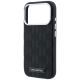 6. Etui Karl Lagerfeld Grained Mono Resin Logo MagSafe na iPhone 17 Pro / 18 Pro - czarne